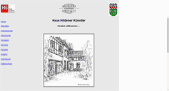 Desktop Screenshot of hofstrasse6.de
